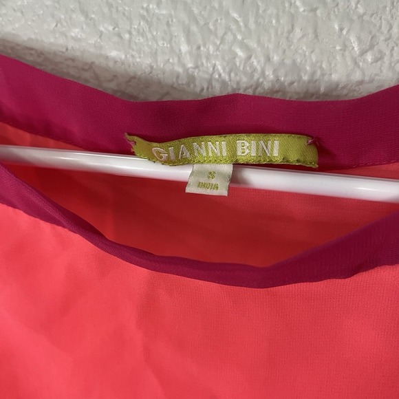 Gianni Bini Swimsuit Cover Sheer Top With Tassels Size Small - Picture 4 of 5